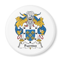 Fuentes Family Crest magnets