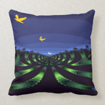 Fuera del vacío almohada