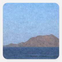 Fuerteventura Square Stickers