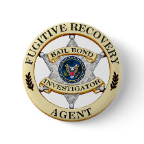 Fugitive Recovery Agent Pins