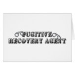 Fugitive Recovery Agent - Silver Card