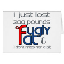 Fugly Divorced Her Card