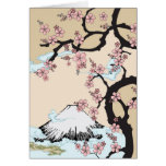 Fuji and Sakura Card