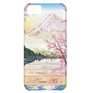 Fuji from Kawaguchi Okada Koichi shin hanga japan Cover For iPhone 5C