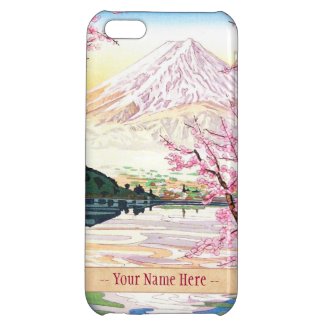 Fuji from Kawaguchi Okada Koichi shin hanga japan iPhone 5C Case