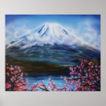 Fuji-San 24x30 Lisa Iris Poster posters