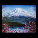 Fuji-San 24x30 Lisa Iris Poster