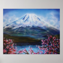 Fuji-San 24x30 Lisa Iris Poster
