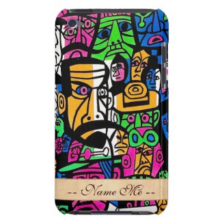 Fujishima Takeji THREE GENERATION abstract art iPod Touch Case