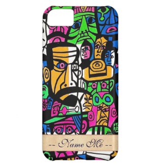 Fujishima Takeji THREE GENERATION abstract art iPhone 5C Cases