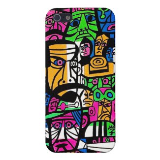 Fujishima Takeji THREE GENERATION abstract art iPhone 5 Cover