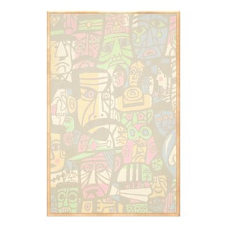 Fujishima Takeji THREE GENERATION abstract art Stationery