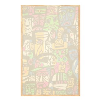 Fujishima Takeji THREE GENERATION abstract art Stationery