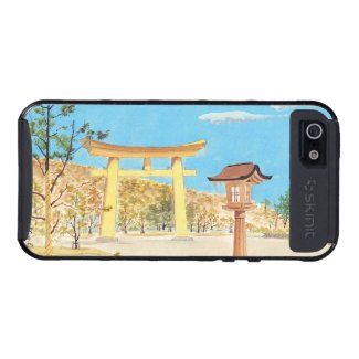 Fukuhara Shrine in Yamato, Sacred Places scenery Cases For iPhone 5
