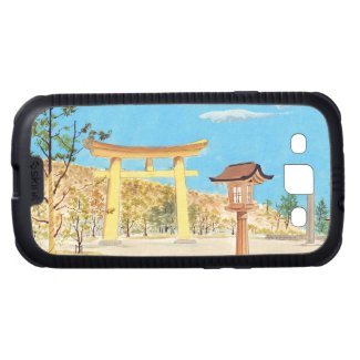 Fukuhara Shrine in Yamato, Sacred Places scenery Samsung Galaxy S3 Covers