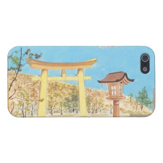 Fukuhara Shrine in Yamato, Sacred Places scenery Cases For iPhone 5