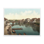 Fulda Bridge, Cassel (i.e., Kassel), Hesse-Nassau, Postcard