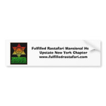 fulfilled_rastalogosmall, Fulfilled Rastafari M... bumper stickers by kayaisesajah fulfilled_rastalogosmall, Fulfilled Rastafari M... bumper stickers