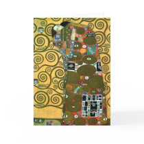 Fulfillment (The Embrace) by Gustav Klimt Greeting Card