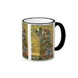 Fulfillment (The Embrace) by Gustav Klimt Mugs