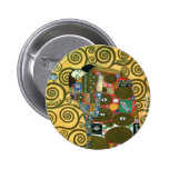 Fulfillment (The Embrace) by Gustav Klimt Pins