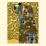 Fulfillment (The Embrace) by Gustav Klimt postcards