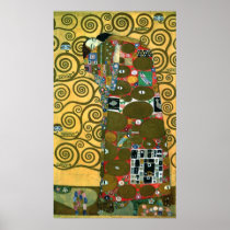 Fulfillment (The Embrace) by Gustav Klimt Print