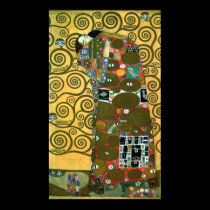 Fulfillment (The Embrace) by Gustav Klimt Print