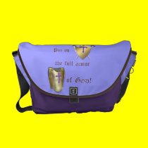 Full Armor of God messenger bags