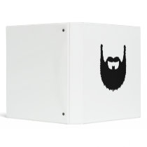 Full beard vinyl binders