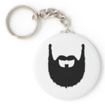 Full beard key chain