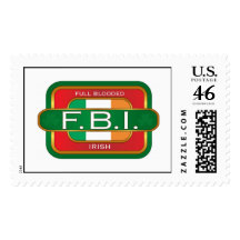 Full Blooded Irish! Postage Stamps