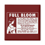 Full Bloom - Breast Enhancing Vitamins Refrigerator Magnets