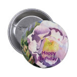 Full Blown Rose Pinback Button