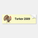 Full Color Thanksgiving Turkey Bumper Sticker