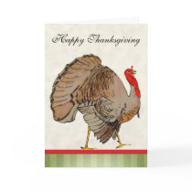 Full Color Thanksgiving Turkey cards