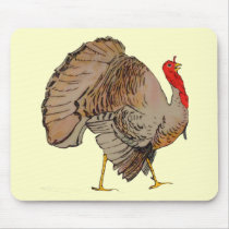 Full Color Thanksgiving Turkey mousepads
