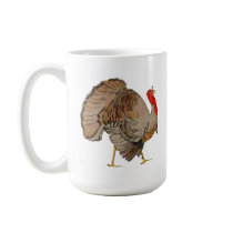 Full Color Thanksgiving Turkey mugs by samack Full Color Thanksgiving Turkey mugs