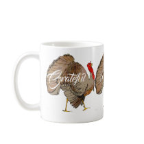Full Color Thanksgiving Turkey mugs by samack Full Color Thanksgiving Turkey mugs
