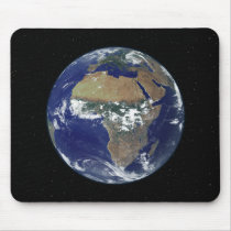Full Earth Showing Africa and Europe Mouse Pad