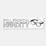 Full Frontal Nerdity bumper stickers