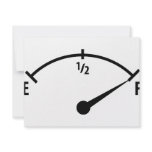 full fuel indicator icon personalized invitations