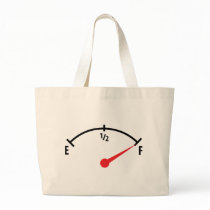 full fuel tank indicator gauge bags