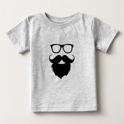 Full Grown Funny Beard Man Infant T-shirt