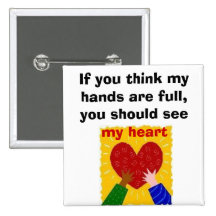Full Hands, Full Heart Pins