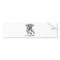 Full Heart Inside Bumper Sticker