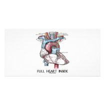 Full Heart Inside Picture Card