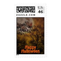 Full Moon & Bats stamps