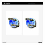 Full Moon Blue Decal For Kindle Fire