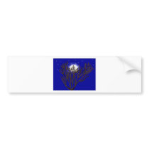 Full Moon Bumper Sticker